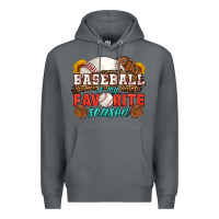 Rock baseball is my favorite season Premium Hoodie - HRA Design Shop