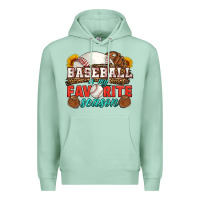 Seafoam baseball is my favorite season Premium Hoodie - HRA Design Shop