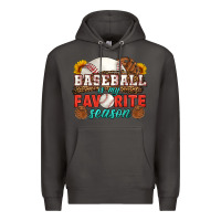 Smoke baseball is my favorite season Premium Hoodie - HRA Design Shop