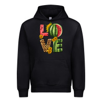 Black love watermelon Urban Hoodie - HRA Design Shop