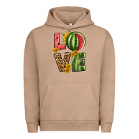 Pigment Burro love watermelon Urban Hoodie - HRA Design Shop
