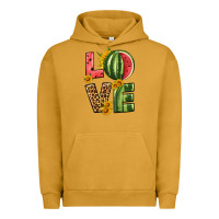 Pigment Peanut Butter love watermelon Urban Hoodie - HRA Design Shop