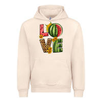 Sandshell love watermelon Urban Hoodie - HRA Design Shop