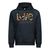 Navy for the love love of the horses Urban Hoodie - CowhideDigitalArt
