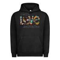 Pigment Black for the love love of the horses Urban Hoodie - CowhideDigitalArt