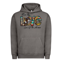 Pigment Tornado for the love love of the horses Urban Hoodie - CowhideDigitalArt