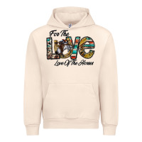 Sandshell for the love love of the horses Urban Hoodie - CowhideDigitalArt