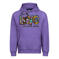 Tulip for the love love of the horses Urban Hoodie - CowhideDigitalArt