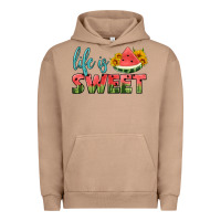 Pigment Burro life is sweet Urban Hoodie - HRA Design Shop