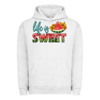 Pigment Lunar Rock life is sweet Urban Hoodie - HRA Design Shop