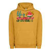 Pigment Peanut Butter life is sweet Urban Hoodie - HRA Design Shop