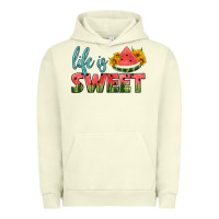 Pigment Pistachio life is sweet Urban Hoodie - HRA Design Shop