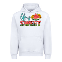 White life is sweet Urban Hoodie - HRA Design Shop