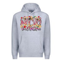 Heather Grey nacho valentine Premium Hoodie - RacoonDesign
