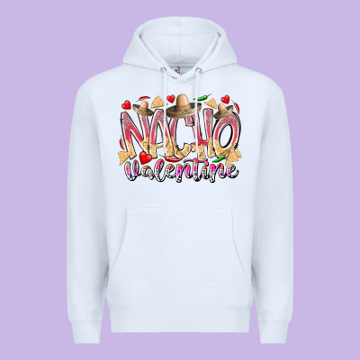 Nacho Valentine Premium Hoodie Designed By Racoondesign