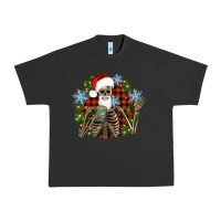 Pigment Black Santa skeleton christmas Urban Heavy Tee - Artiststas