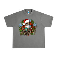 Tornado Santa skeleton christmas Urban Heavy Tee - Artiststas