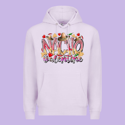 Nacho Valentine Premium Hoodie Designed By Racoondesign