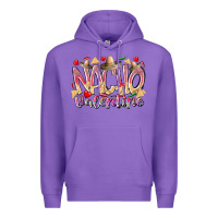 Purple nacho valentine Premium Hoodie - RacoonDesign