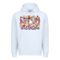 White nacho valentine Premium Hoodie - RacoonDesign