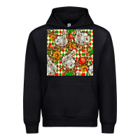 Black christmas leopard duck Urban Hoodie - FaDigitalArtStudio