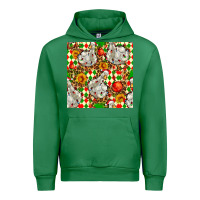 Emerald christmas leopard duck Urban Hoodie - FaDigitalArtStudio