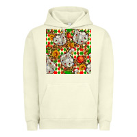 Pigment Pistachio christmas leopard duck Urban Hoodie - FaDigitalArtStudio