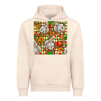 Sandshell christmas leopard duck Urban Hoodie - FaDigitalArtStudio