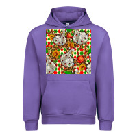 Tulip christmas leopard duck Urban Hoodie - FaDigitalArtStudio