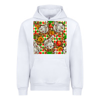 White christmas leopard duck Urban Hoodie - FaDigitalArtStudio