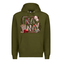 Army Green nana baseball Premium Hoodie - RacoonDesign