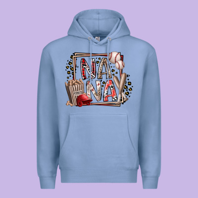 Nana Baseball Premium Hoodie Designed By Racoondesign
