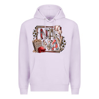Lilac nana baseball Premium Hoodie - RacoonDesign