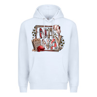 White nana baseball Premium Hoodie - RacoonDesign