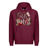 Burgundy nana baseball Premium Hoodie - RacoonDesign