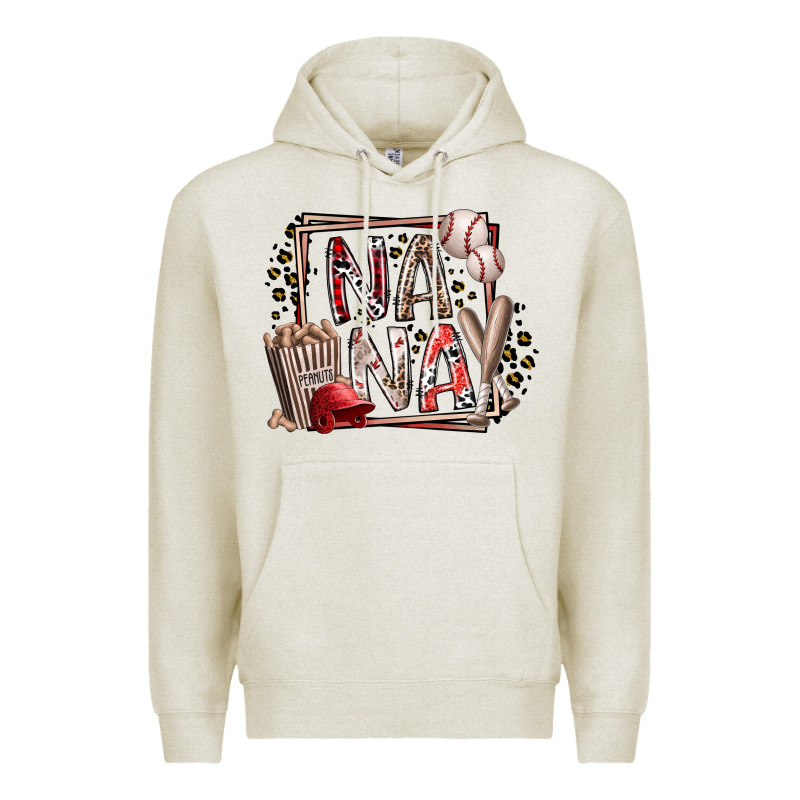 Nana Baseball Premium Hoodie by RacoonDesign | Teevron