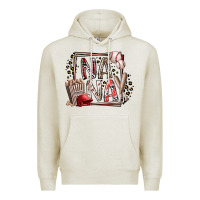 Oatmeal Heather nana baseball Premium Hoodie - RacoonDesign