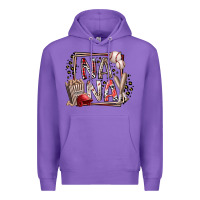 Purple nana baseball Premium Hoodie - RacoonDesign