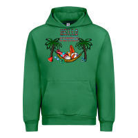 Emerald hello summer Urban Hoodie - CowhideDigitalArt