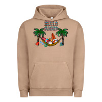 Pigment Burro hello summer Urban Hoodie - CowhideDigitalArt