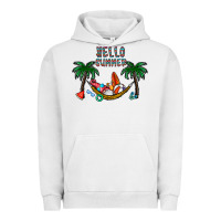 Pigment Lunar Rock hello summer Urban Hoodie - CowhideDigitalArt