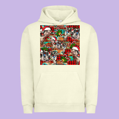 Christmas Pig  Aztec Urban Hoodie Designed By Fadigitalartstudio