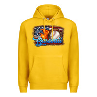 Lemon western american flag baseball Premium Hoodie - HRA Design Shop
