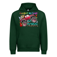 Forest Green crushed 100 days of school Urban Hoodie - RacoonDesign