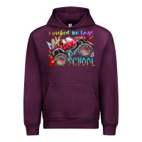 Mauve Wine crushed 100 days of school Urban Hoodie - RacoonDesign