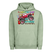 Pigment Oil Green crushed 100 days of school Urban Hoodie - RacoonDesign