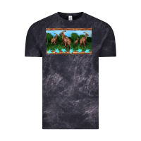 Cloud Black parasaurolophus sippy cup Vintage Tee - Artiststas