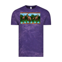 Cloud Purple parasaurolophus sippy cup Vintage Tee - Artiststas