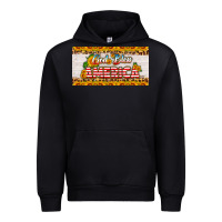 Black god bless america sunflower license plate Urban Hoodie - HRA Design Shop