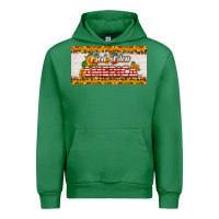 Emerald god bless america sunflower license plate Urban Hoodie - HRA Design Shop
